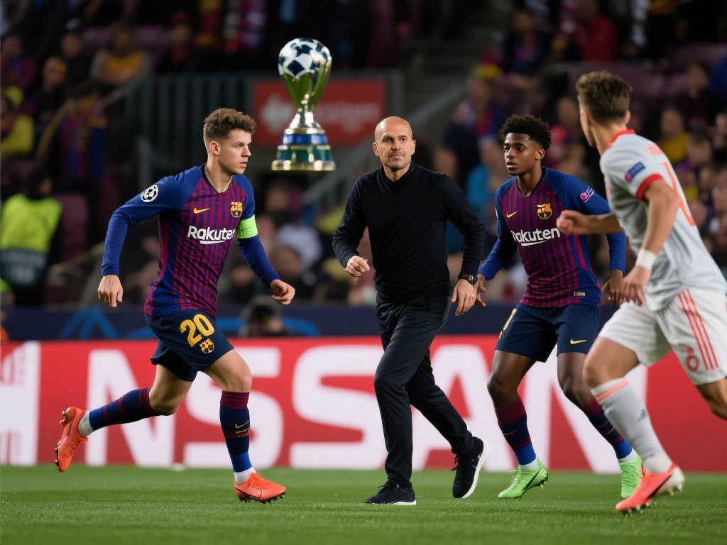 弗利克执教巴萨最精彩半场，拉菲尼亚伤退无需担忧